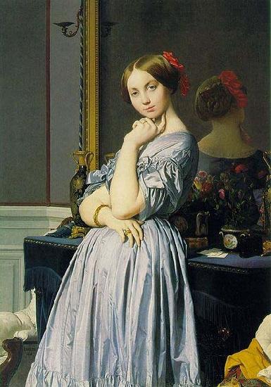 Jean Auguste Dominique Ingres Louise de Broglie, Countess d Haussonville oil painting picture